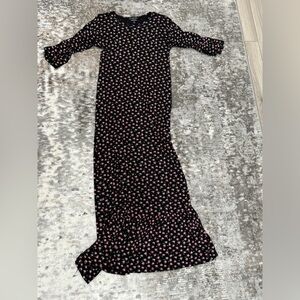 Asos floral maxi dress